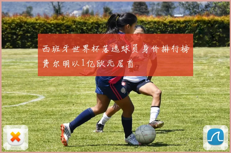 西班牙世界杯落选球员身价排行榜费尔明以1亿欧元居首